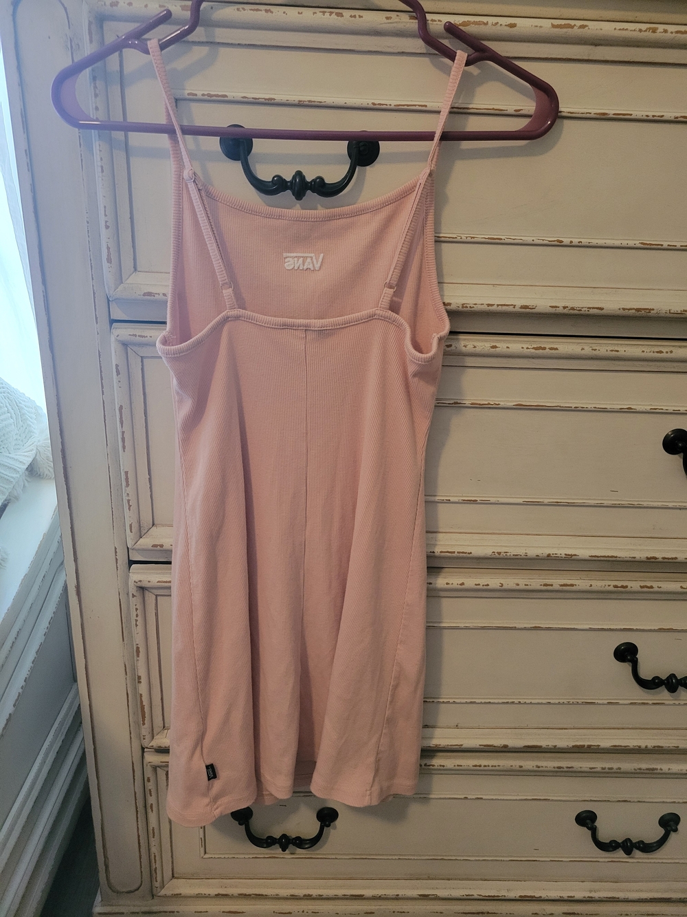 Vans Pink Ribbed Slip Dress - Picture 2 of 2